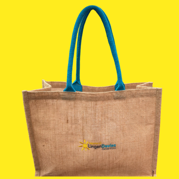 Lingen Davies Jute Shopper