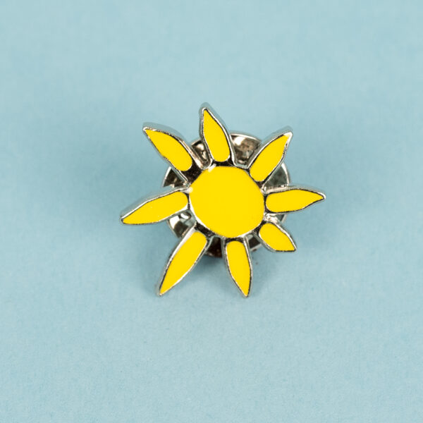 Lingen Davies Sunshine Pin Badge